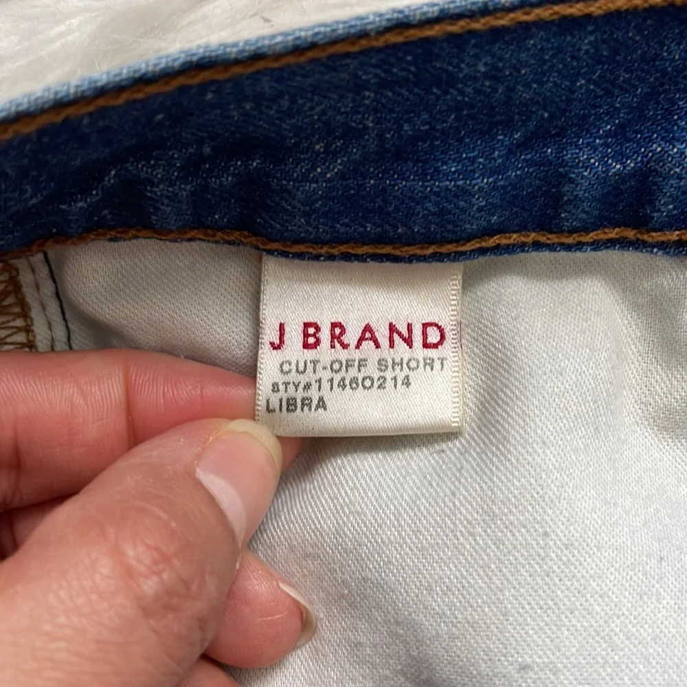 J Brand Libra Cut-Off Denim Shorts Size 25